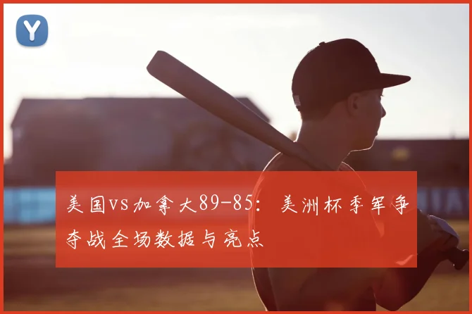 美国vs加拿大89-85：美洲杯季军争夺战全场数据与亮点